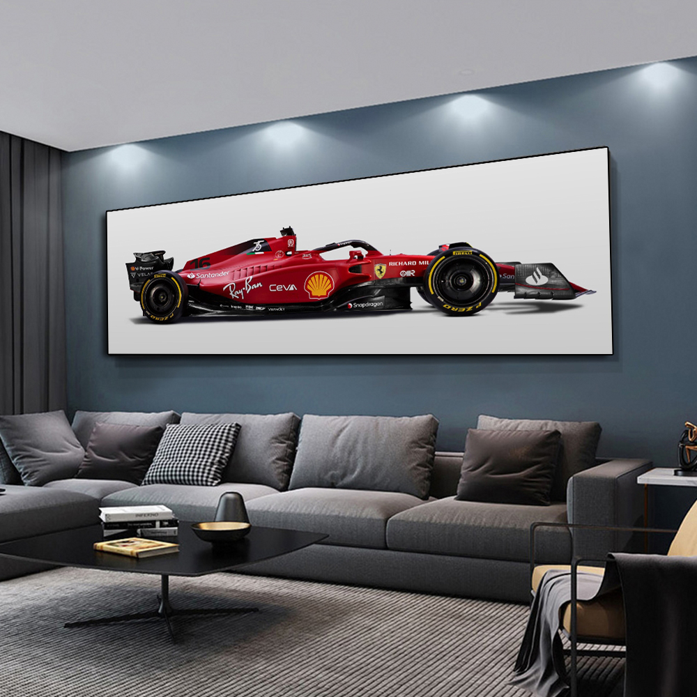 Team Sports - Super Formula F1-75 Sainz Racing Canvas