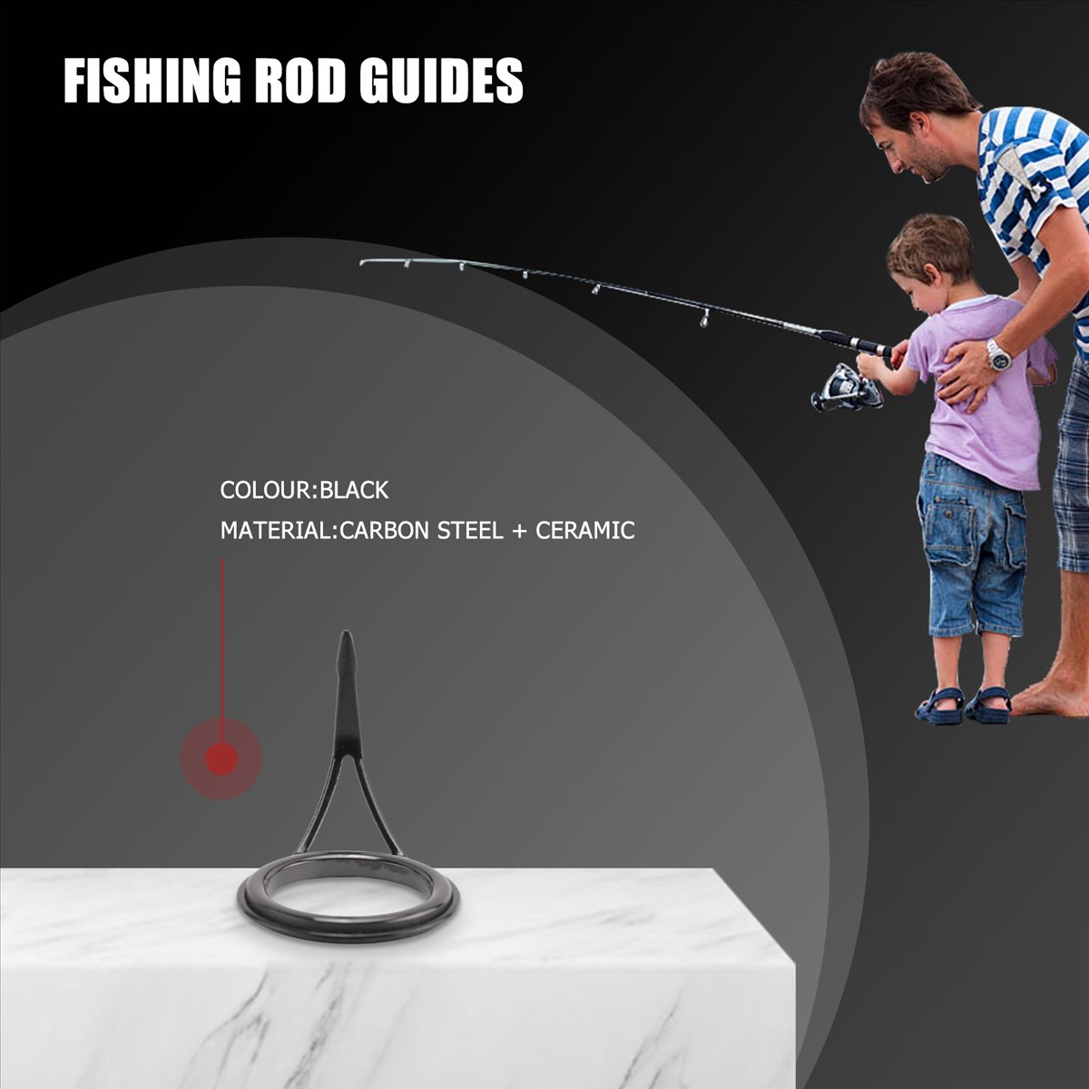 NEW8 Pcs/Set Fishing Rod Guide - Fishing ulasan dan harga