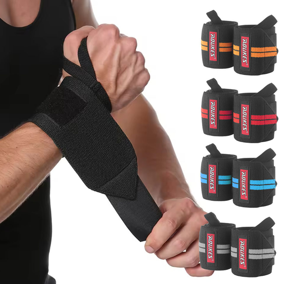 AOLIKES Fitness Wrist Wraps We - Wrist Wraps Weightlifting Support ulasan dan harga
