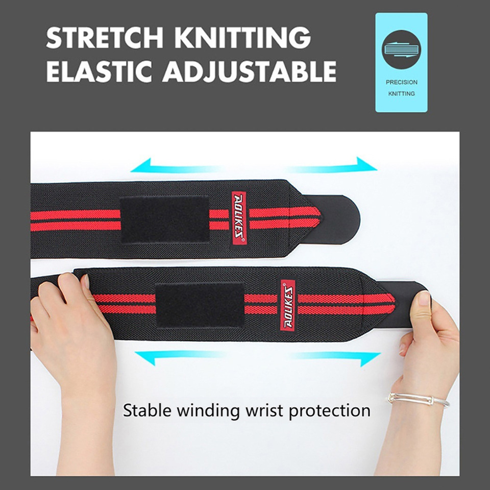 AOLIKES Fitness Wrist Wraps We - Wrist Wraps Weightlifting Support ulasan dan harga